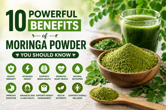 🌿 10 Powerful Benefits of Moringa Powder You Should Know